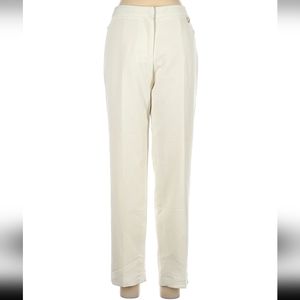 Zac and Rachel Cream White Dress Pants size 6